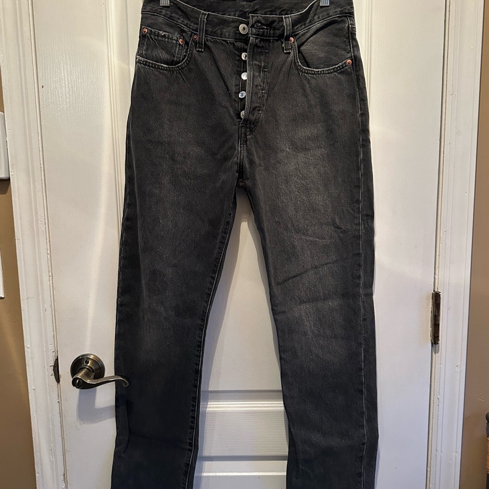 Levi's Black High Rise Jeans Classic Style